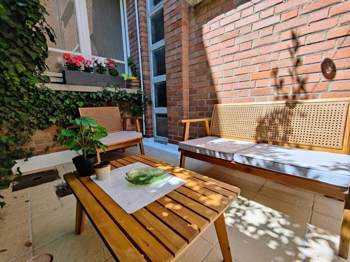 Le Rainbow - Grand Studio Avec Terrasse Dunkirk Exterior photo